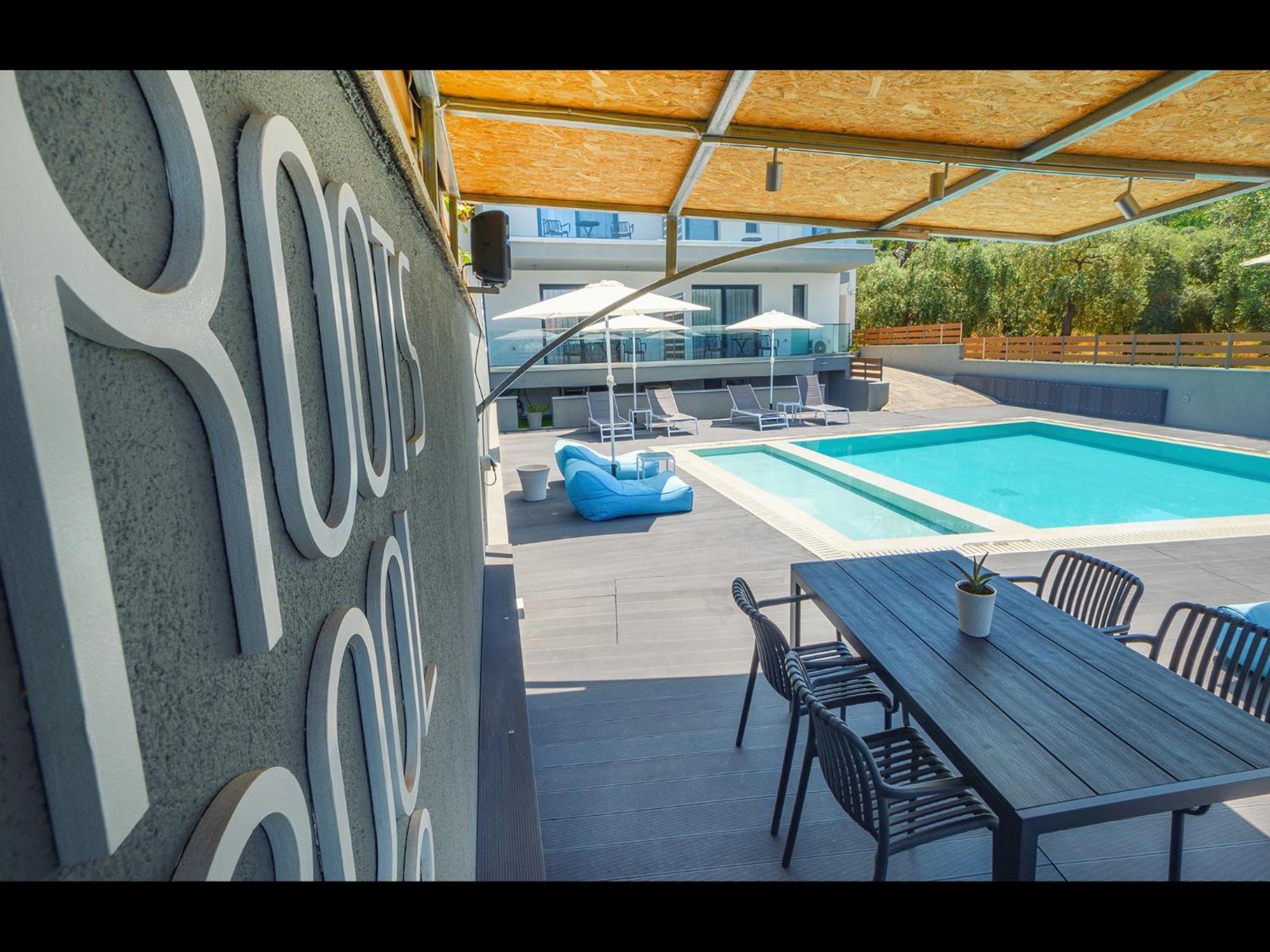 Olive Roots Hotel Skala Rachoni  Exterior foto